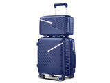 Luggage Sets 4 Piece, Expandable Lightweight Suitcase with 4 Double 360 Degrees Mute 10991167