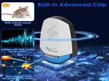 2 Pcs Ultrasonic Pest Repeller with Night light Plug In Pest Mice Repellent Indoor Roach Bed Bug 77815869
