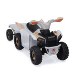 ZUN 6V Kids Electric ATV, Toddler Ride on Car with Trailer, Music, Bluetooth Power Display for Boys W2181P160385