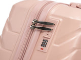 14"/20" 2 pcs/set in ABS Spinner Wheel Luggage, with Combination Lock,14" Cosmetic Case W2787P337442