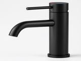 Single Handle Bathroom Faucet Lavatory Faucet Stainless Steel Single Hole-T10, Matte BlackUnable 03441011