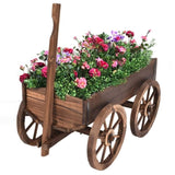 Wooden flowerpot frame, cart planting pot. 98788798