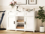 Storage Cabinets,Wooden Floor Cabinet,with Drawers and Shelves Storage Cabinets,Accent Cabinet for 32653137