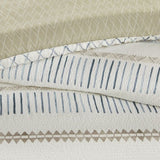 Full/Queen 5 Piece Printed Seersucker Comforter Set with Throw Pillows B035128859