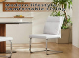 Dining chair set modern leather imitation soft cushion dining chair, with soft cushion 31912882