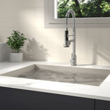 Bothwa Home CUPC Certified 19" Single Handle Kitchen Faucet B2724P262358