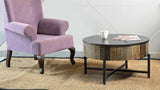 T1216C Coffee Table Rustic Vintage B009139440