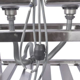 47.2 Inch Commercial Kitchen Prep & Utility Sink for Restaurant Kitchen Dual Bowl Style 99815903