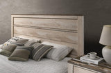 Imerland Contemporary White Wash Finish 5-Piece Bedroom Set-Queen Bed, Dresser, Mirror, Nightstands T2574P200210