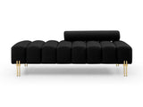 53.2" Width Modern End of Bed Sherpa Fabric Upholstered 2 Seater Sofa Couch Entryway Ottoman W1117110368