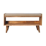 Oak-ish Nordic Storage Bench B182P166670