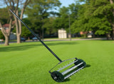 Heavy Duty Rolling Lawn Aerator,Rolling Lawn Aerator, Rotary Push Tine Spike Soil Lawn Aerator 22865474