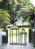 Wooden Candle Lantern Decorative, Hurricane Lantern Holder Decor for Indoor Outdoor, Home Garden W2078131625