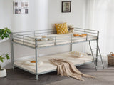 Twin Size Metal Bunk Bed for Kids Teens Adults, Heavy Duty Metal Bunk Bed with 15768305