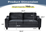 Couch Comfortable Sectional Couches and Sofas for Living Room Bedroom Office Small Space W2121137533