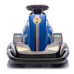 ZUN 12V Kids Ride On Motor Bumper Car,integrating system,Rotate 360 degrees in place,Collision triggers W1396P178739