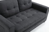 ZUN 3 Fold Sofa,Convertible Futon Couch sleeper sofabed,Space saving loveseat,Pull Out Couch Bed for W1628118503