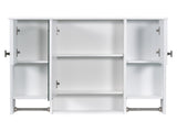 35'' x 28'' Modern Wall Mounted Bathroom Storage Cabinet, Bathroom Wall Cabinet with Mirror, 20410048