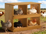 Nesting Boxes for Chickens, Wooden Chicken Nesting Box, Laying Eggs Nest Box for Chickens Hens 53791295