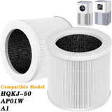 ZUN 2Pack Air Purifier A1 Replacement Filter H13 True HEPA Air Cleaner Filter 10330291