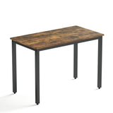 ZUN Dining Table Set, Bar Table with 2 Dining Benches, Table Counter with Chairs, Industrial for W1668P143137