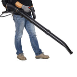 ZUN 4-STROKE BACKPACK LEAF BLOWER,GAS 37.7cc,1.5HP 580CFM ,super light weight 16.5lbs W46551394