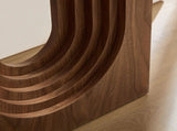Length 47.24 Inch Entryway Table for Living Room,Narrow Console Table with Unique Loopback Design, W2582P279972