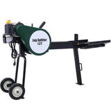 Double Flywheel Electric Log Splitter Log Splitter Electric Portable 12 Ton hotizontal 2HP W465119828