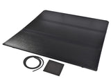 Matte Black Hard Tri-Fold Truck Bed Cover, 5FT Waterproof Tonneau Cover with LED Replacement for 82794751