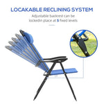 ZUN Folding Lounge Chairs / beach chair （Prohibited by WalMart） 89633893