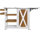 Foldable Outdoor Kitchen Island Patio Kitchen Island Outdoor Kitchen Cart Portable Prep Station with N719P380281Z