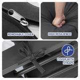 Love seat sofa Coffee table Grey frame dark grey cushion Aluminium frame sofa 21669719