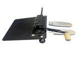 Portable Left Foot Accelerator Pedal Adj Quick Release w/ Footrest All-Metal 41300843