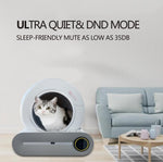 ZUN Smart Cat Litter Box Cat Litter Box Self-cleaning W126453121