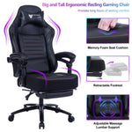ZUN Vanbow.Seat Height Adjustable Swivel Racing Office Computer Ergonomic Video Game Chair W152166555
