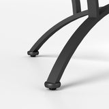 3 Piece Tempered Glass Surface Coffee Table Set, Decor Coffee Table Round End Side Table with Sturdy W2167P221147