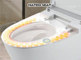 Heated Seat Smart Toilet, One Piece Toilet, Automatic Flush Tank Less Toilet without Bidet, with 05790649