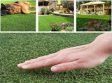 3ft x 16ft Premium Artificial Turf Mat with Drainage Holes. Thick Fake Grass with Rubber Backing, 46529780