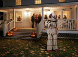 5.7ft Standing Balloon Clown Halloween Decor with Red Flashing Eyes, Vibration & Clown Sound, 56630086