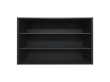 Black Wall Cabinet with Open Storage B062P252209