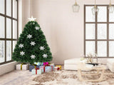 4 Feet LED Christmas Tree with Snowflakes 40648688