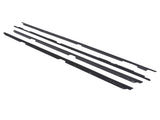 Window Sweeps Felts Weatherstrip Seals Kit Fit for Pontiac Firebird Trans Am 2-Door 12394511 78682396