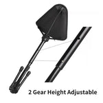 ZUN 2pcs portable telescopic chairs, lightweight folding chairs for fishing and camping, adjustable 02775067