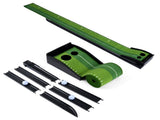 Indoor Golf Putting Mat with Ball Return Track 2 Hole Sizes Distance Markings 3 Balls Included 19429205
