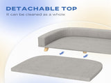 Dog Bed/ Rattan Pet Sofa 71070355