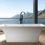 Freestanding Bathtub Faucet with Hand Shower W1533125184
