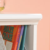 Bookcase Footboard with Storage, White finish B356P354497