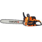 62CC Gas Powered Chainsaw, 22Inch 2-Cycle Petrol Handheld Chain Saw, Gasoline Gas Chainsaws for Tree W465P209767