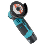 Mini Cordless Brushless Angle Grinder Cutting Tool with Battery Charger 48013944