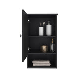 Bathbi 28" tall Medicine Cabinet with Two interior Shelves and One open Shelf B070P234327